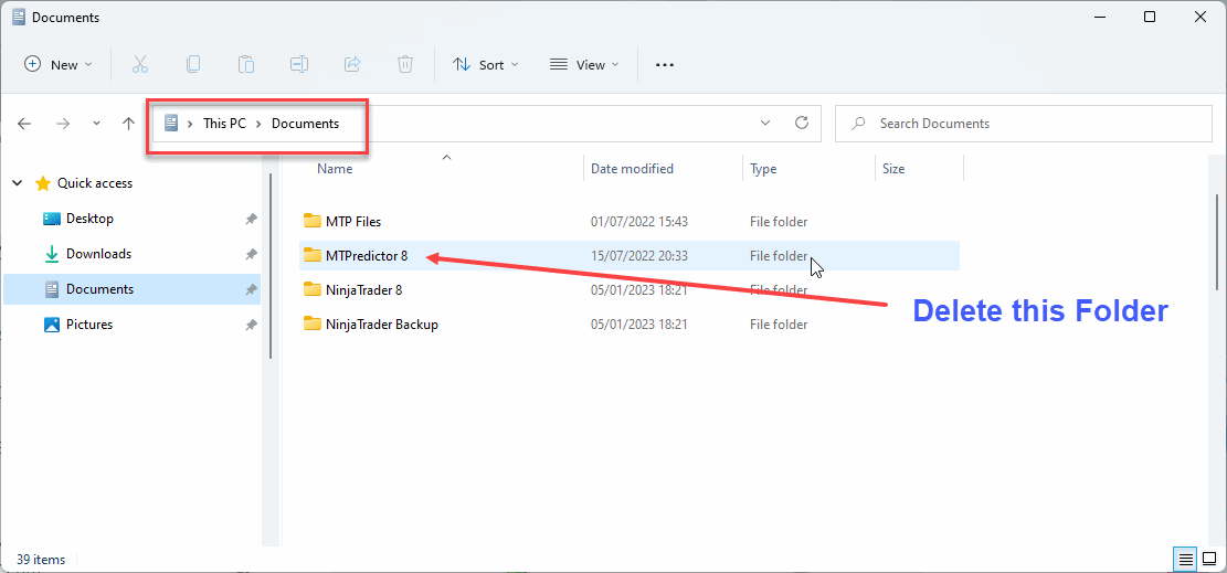 uninstalling image five