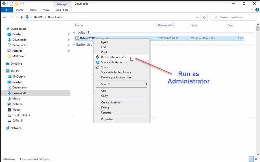 uninstalling image two